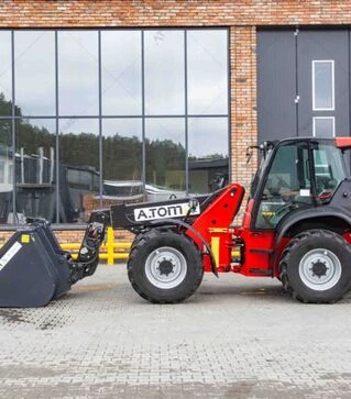 Телескопический погрузчик MANITOU MLA-T 533, 2018 г., 3611 м/ч, б/у