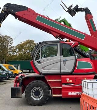 Телескопический погрузчик MANITOU MRT 2470+, 2018 г., 1891 м/ч, б/у