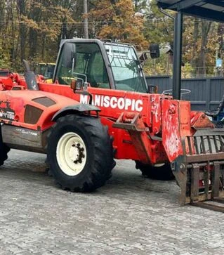 Телескопический погрузчик MANITOU MT1235, 2002 г., 6486 м/ч, б/у