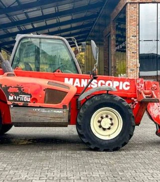 Телескопический погрузчик MANITOU MT1235, 2002 г., 6486 м/ч, б/у