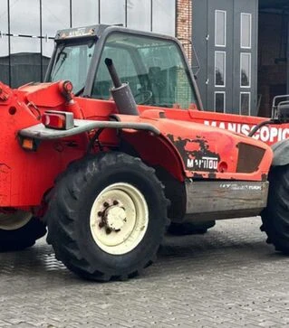 Телескопический погрузчик MANITOU MT1235, 2002 г., 6486 м/ч, б/у