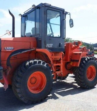 Погрузчик фронтальный HITACHI LX80-5, 2005 г., б/у