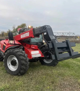 Телескопический погрузчик MANITOU MLT X 735 120 LSU, 2017 г., б/у