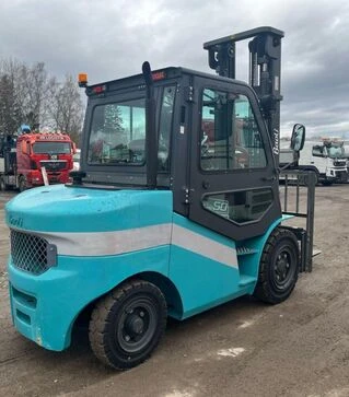 Погрузчик самоходный Baoli KBD 50, 2018 г.в., 161 м/ч, б/у
