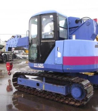 Миникран гусеничный MAEDA CC 505, 1999 г.в., 4800 м/ч, б/у