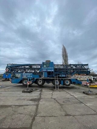 Кран башенный самоходный LIEBHERR MK80, 2001 г.в., б/у