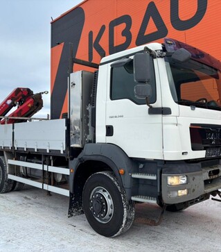 Кран-манипулятор MAN TGM 18.340 4x4, 2011 г.в., 128206 км, б/у