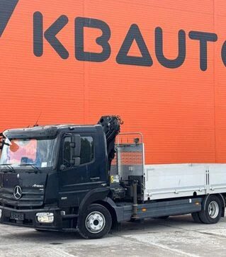 Кран-манипулятор Mercedes-Benz Atego 921 4x2, 2018 г.в., 802493 км, б/у