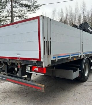 Кран-манипулятор SCANIA P320 HIAB XS 144 HIPRO H-5, 2016 г.в., 424823 км, б/у