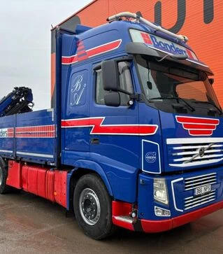 Кран-манипулятор VOLVO FH 500 6x4, 2012 г.в., 252070 км, б/у