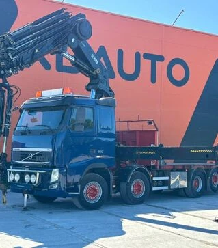 Кран-манипулятор VOLVO FH500 8x2, 2010 г.в., 645717 км, б/у