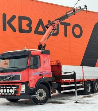 Кран манипулятор VOLVO FM 9 380 6x24, 2009 г.в., б/у