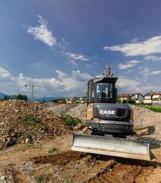 Миниэкскаватор CASE CX75E