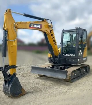 Мини-экскаватор XCMG XE60GA, 2023 г.в., 28 м/час, б/у