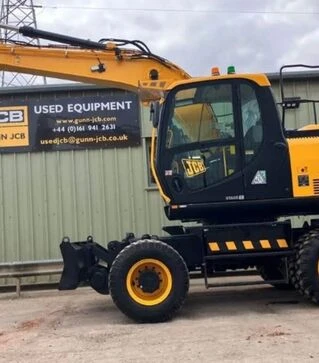 Экскаватор колесный JCB JS145W, 2024 г.в., 506 м/ч, б/у