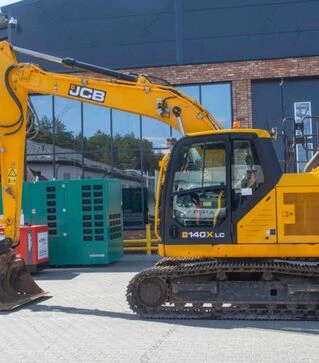 Экскаватор гусеничный JCB 140X L, 2020 г.в., 2673 м/ч, б/у (6436)