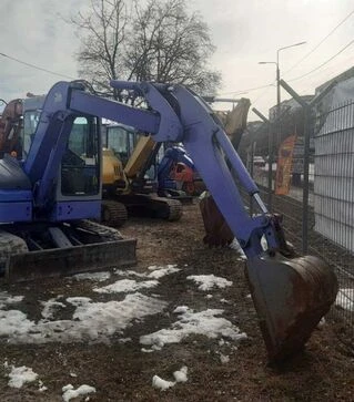 Екскаватор гусеничний HITACHI EX55UR-3, 2001 р.в., 6700 м/год, б/в