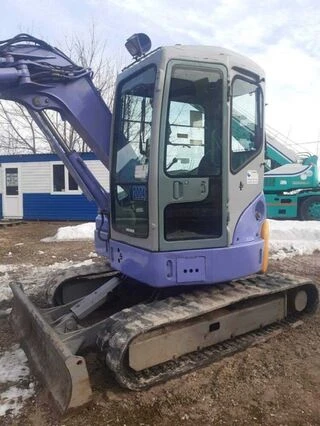 Екскаватор гусеничний HITACHI EX55UR-3, 2001 р.в., 6700 м/год, б/в