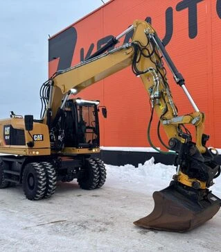 Экскаватор колесный Caterpillar M 314 F, 2017, г.в., 6477 м/ч, б/у