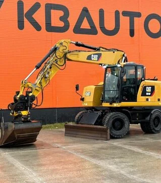 Экскаватор колесный Caterpillar M 316 F, 2016, г.в., 10870 м/ч, б/у