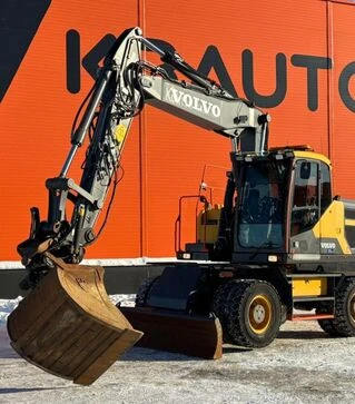 Екскаватор колісний Volvo EW 160 E, 2018, р.в., 7065 м/год, б/в