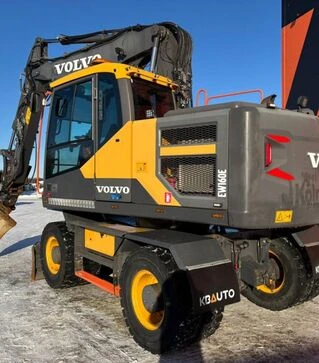 Екскаватор колісний Volvo EW 160 E, 2018, р.в., 7065 м/год, б/в
