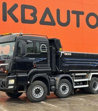 Кран-самосвал MAN TGS 35.500 8x4, 2019 г.в., 222825 км, б/у