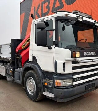 Кран-самосвал Scania P 94 4x2, 2004 г.в., 256092 км, б/у
