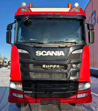 Кран-самосвал Scania R 500 8x4, 2018 г.в., 301555 км, б/у