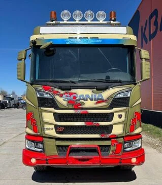 Самосвал Scania R 520 8x4, 2021 г.в., 392909 км, б/у