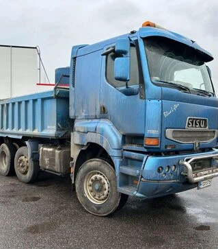 Самоскид Sisu E12M, 1400000 км, б/в
