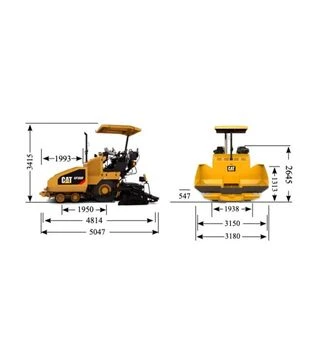 Асфальтоукладчик CAT AP300F
