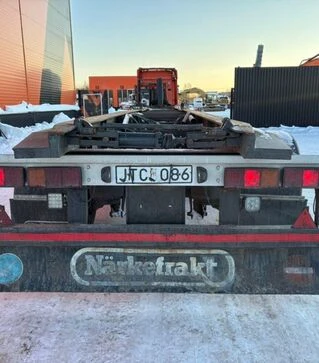 Причіп ORY T16/20L60 з контейнерною рамою, 1991 р.в., б/в