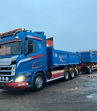 Прицеп самосвальный SLP 3-9200-KS, 2020 г.в., б/у