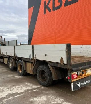 Полуприцеп низкорамный HRD Jumbo, 2007 г.в, б/у