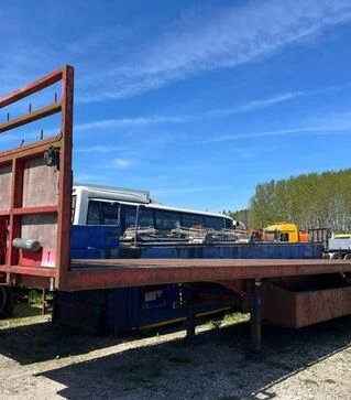 Полуприцеп платформенный HRD SKFG2Z, 2008 г.в, б/у