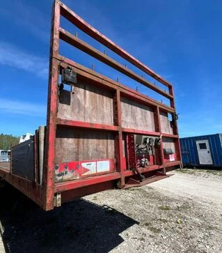 Полуприцеп платформенный HRD SKFG2Z, 2008 г.в, б/у