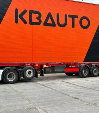 Напівпричіп Kel-Berg C300V з контейнерною рамою, 2020 р.в, б/в