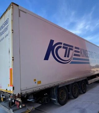 Полуприцеп Krone SD SKAP с фургоном, б/у, 2015 г.в