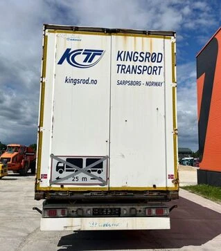 Полуприцеп Krone SD SKAP с фургоном, 2015 г.в, б/у