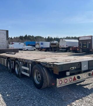 Полуприцеп платформенный Zaslaw D-651, 2013 г.в, б/у