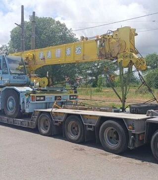 Трал раздвижной низкорамный GONTRAILER GK0633, 2001 г.в., б/у