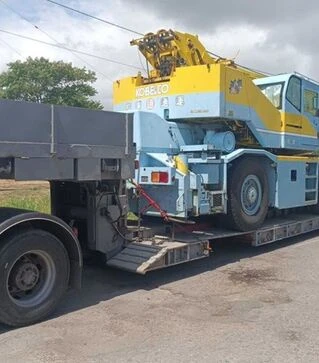 Трал раздвижной низкорамный GONTRAILER GK0633, 2001 г.в., б/у