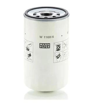 Фильтр масляный Mann-Filter Deutz/Fahr/Khd W1168/6 (18101293068)