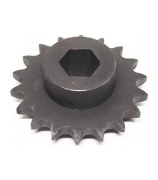 Звездочка привода цепи колосового элеватора нижняя JD9500 Z=18 t=15,875 (AH130572)