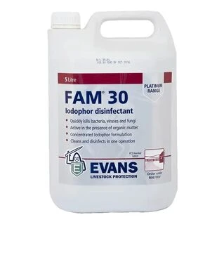 Дезінфекційний засіб FAM 30, 5 л (Evans Vanodine)