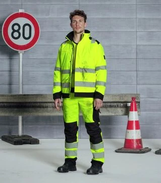 Куртка зимняя сигнальная WURTH FLUO желтая, 5XL (M409337007)