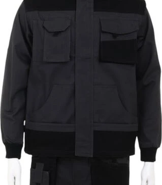 Куртка робоча WURTH THUNDER 2-в-1, сіро-чорна, 60 (5899708160)