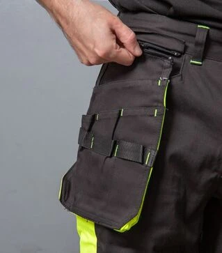 Брюки рабочие WURTH PROTECT черные, XXL (589998004)