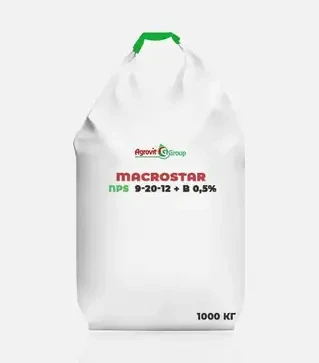 Добриво фосфорне Macrostar NPS 9-20-12 + B 0,5% (Макростар), 1 000 кг (Агровіт)